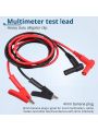 Multimeter Lead Electronic Test Lead Banana Plug to Alligator Clip Heavy Duty