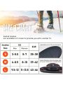 Electric Heated Insoles USB Rechargeable Adjustable Temperature Heated Shoes Soles Winter Foot Warmers for Men Women with Remote