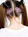 2pcs Skull Hand Hair Clip, Women's Personality Hair Accessory, Halloween Ghost Hand/ Zombie Hand Hair Clip, Horror Party Decoration, Role Playing Costume Hair Accessory, Valentine's Day/halloween Gift