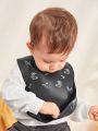 Cozy Cub 2 pcs Baby Feeding Silicone Bib Set