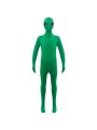 Spooktacular Creations Kids Alien Costume Halloween Costume, Green Alien Jumpsuit for Boys, Girls Halloween Dress up, Role-Playing