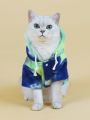 Tie Dye Pattern Pet Coat