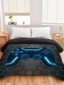 Gamepad Print Duvet Cover Without Filler