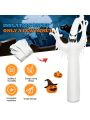 Costway 12 Ft Halloween Inflatable Ghost Yard Decoration w/ Built-in LED Lights